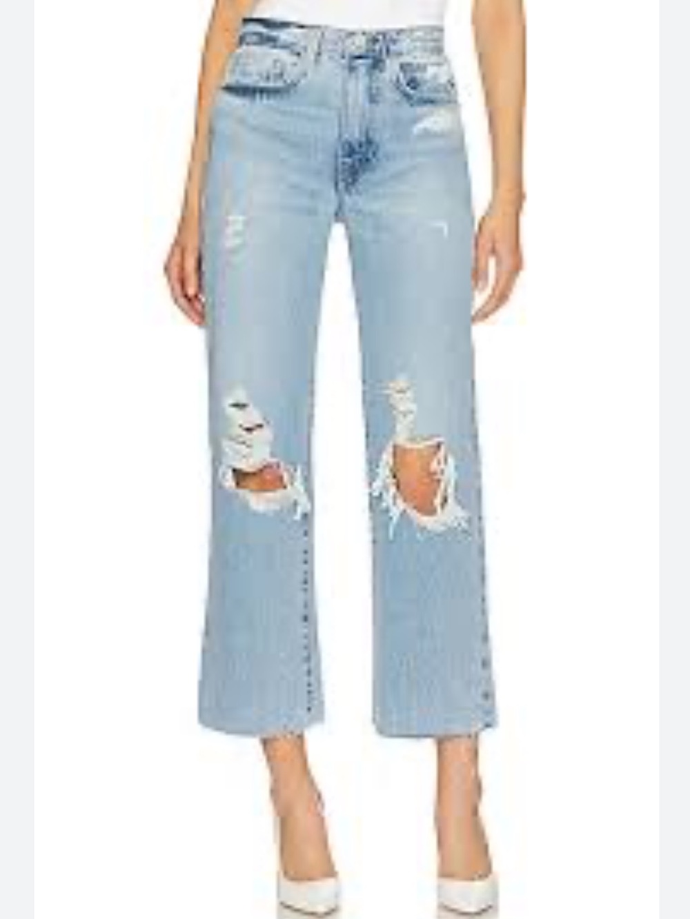 EUC Frame Le Jane Crop After in Rossum 1Year Destruct - 26